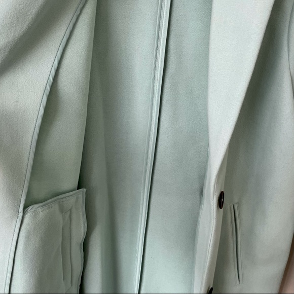 ☀️NWT☀️AQUA Women’s Midi Coat Mint S - Picture 7 of 7